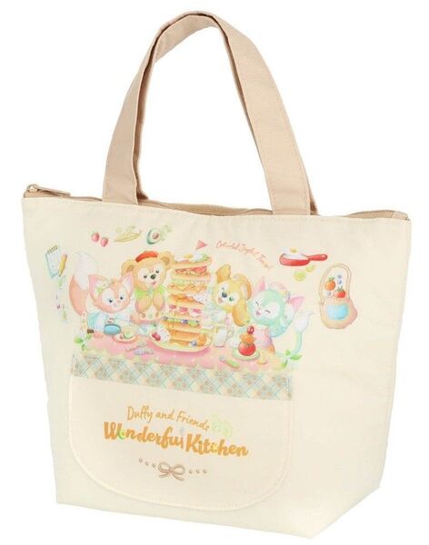 東京ディズニーシー限定 ダフィフレ スーベニアランチケース 「ダッフィー&フレンズ・ワンダフルキッチン」 カラフルジョイフルタワー