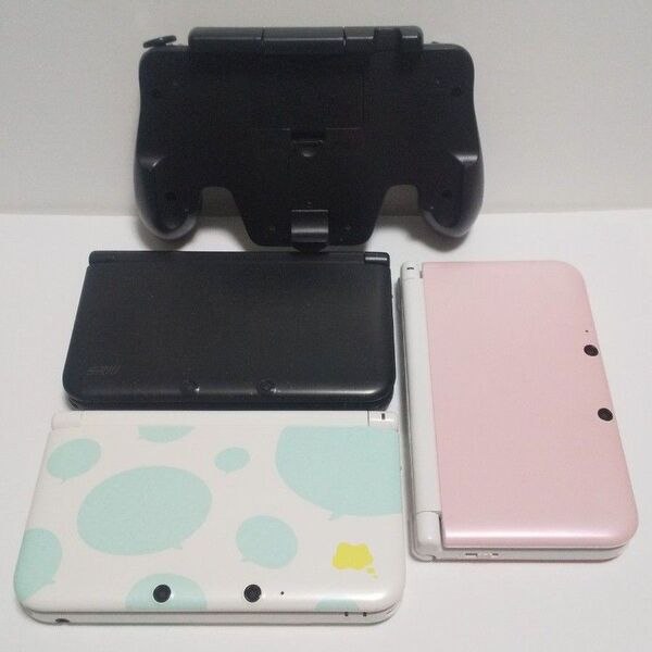 ニンテンドー3DSLL3つとおまけグリップ