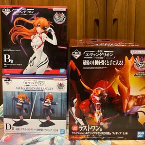 一番くじ エヴァンゲリオン~ヤマト作戦!~ B賞 D賞 ラストワン賞 セット