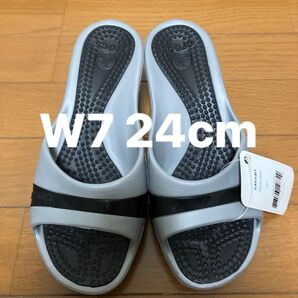 クロックス ササリー サンダル W7 公式 23cm