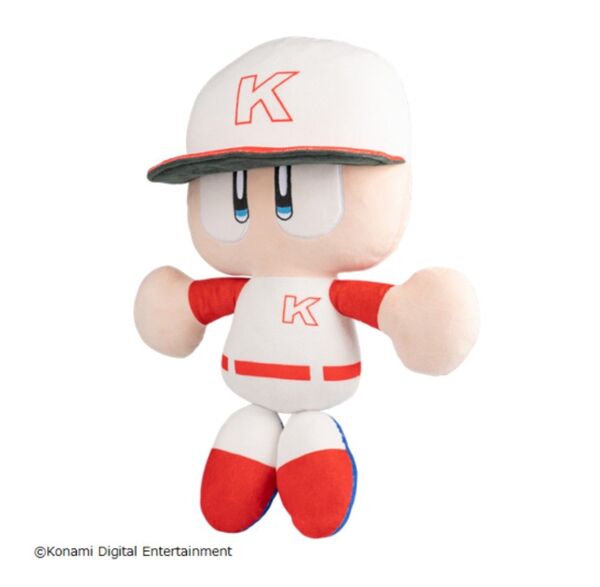 【新品未使用】パワフルプロ野球 パワプロくんプライズBIGぬいぐるみ