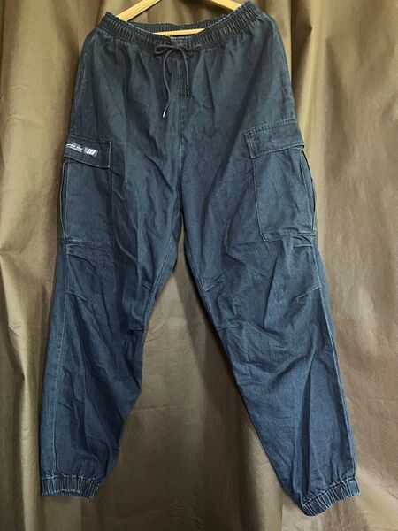 クーポン可 wtaps デニム トラックパンツ インディゴ サイズ3