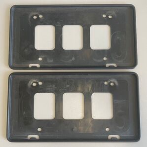 黒 ナンバーフレーム 軽量 ブラックナンバーフレーム