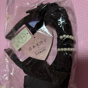 axes femme kawaii 青木美沙子 コラボ カチューシャ アクシーズファム ネイビー ロリィタ ロリータ