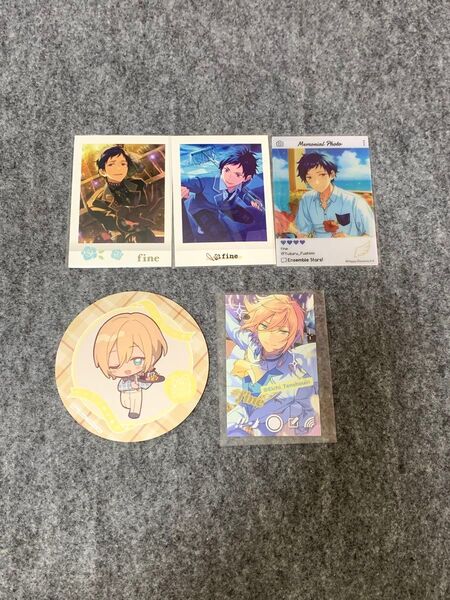 あんスタ あんさんぶるスターズ fine 天祥院英智 伏見弓弦 ぱしゃ コースター デコステ