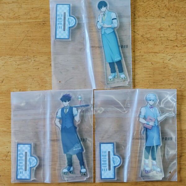 【未開封品】一番くじ ブルーロック 〜day off〜 アクリルスタンド 3種セット 糸師凛 氷織羊 烏旅人