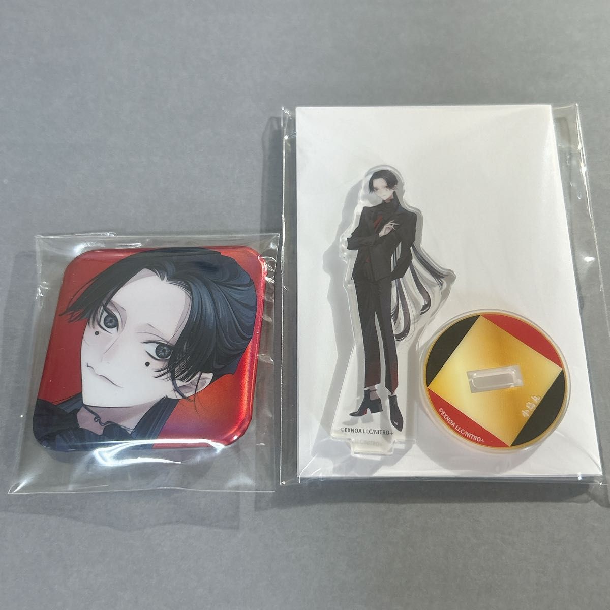 刀剣乱舞 富田江 大本丸博 スクエア 缶バッジ 11個セット 富田江 刀剣乱舞 大本丸博 祝装 スクエア缶バッジ 箔押しクリア