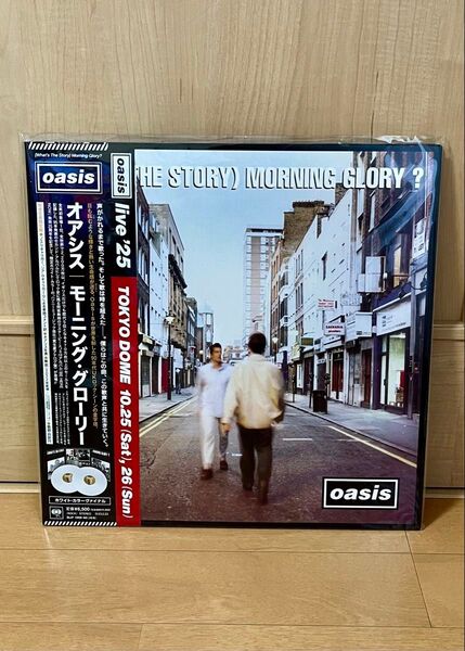 morning glory/oasis 来日記念帯付き限定アナログ盤