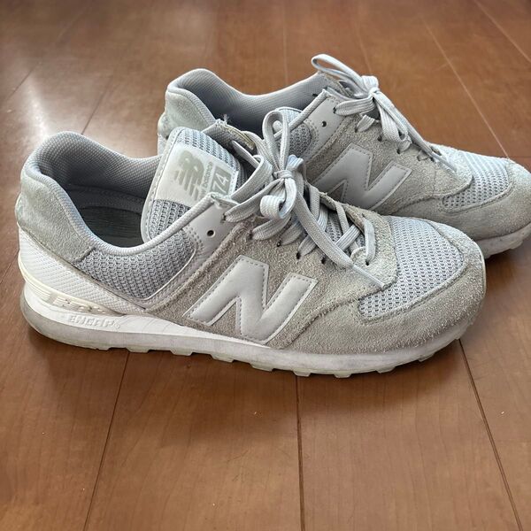 New Balance 574 グレー スニーカー 27cm ニューバランス