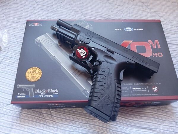 東京マルイ ガスブローバックハンドガン XD-M 40 ブラックモデル