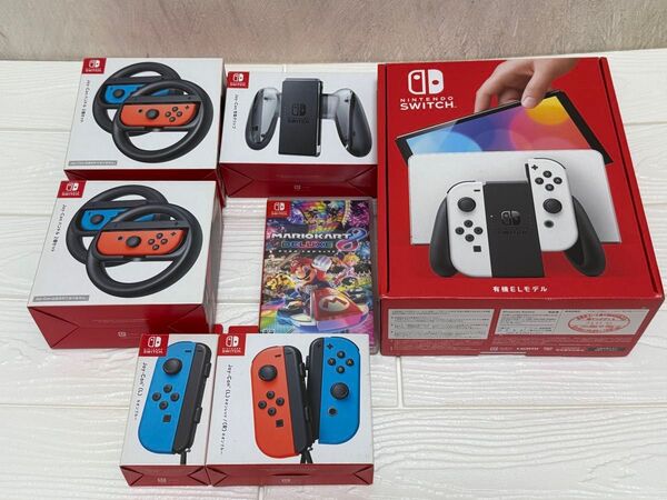 Nintendo Switch 有機ELモデル ニンテンドースイッチ ホワイト セット