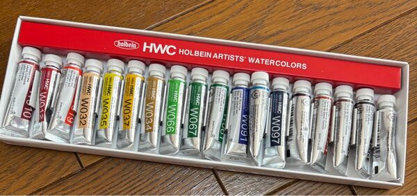 ホルベイン 透明水彩 18色 透明水彩絵具 油絵具 絵の具 画材 油絵の具 透明水彩絵の具 HOLBEIN W403 COLOR