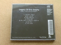 ＊Eric Dolphy／Legacy Of Eric Dolphy（FVCD40088）（日本盤）_画像3