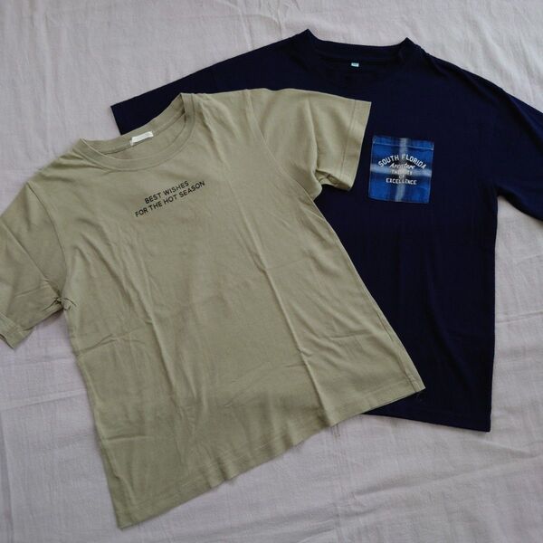 キッズ 半袖Tシャツ 150 2枚セット まとめ売り