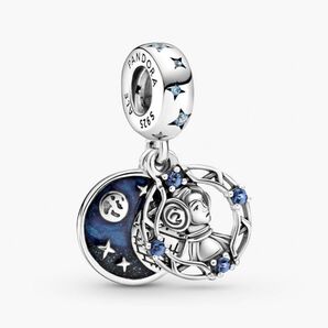 Pandora スターウォーズ レイア姫 ダブルダングルチャーム