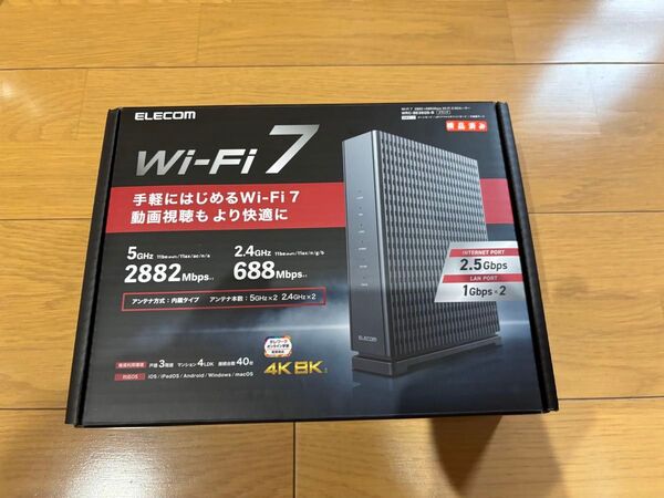 ELECOM WRC-BE36QS-B 無線LANルーター Wi-Fi7