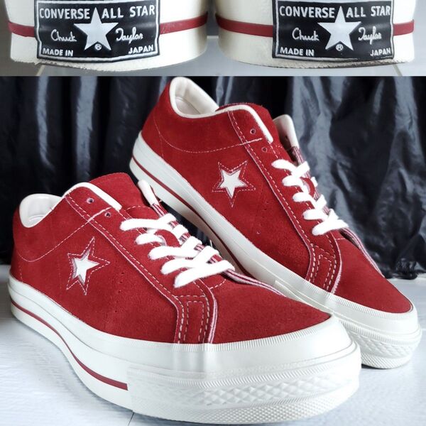 CONVERSE ONESTAR J VTG ワンスター タイムライン レッド 赤 チャックテイラー ジャックスター オールスター