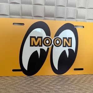 新品 ムーンアイズ メタルナンバープレート