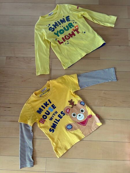 ミキハウス 長袖Tシャツ 110cm