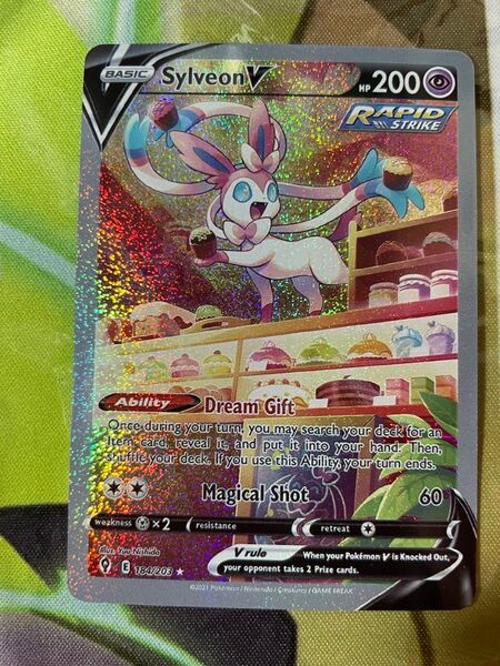 ポケモンカード ニンフィアv SR 海外版