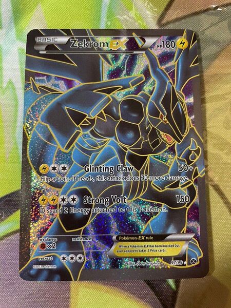 ポケモンカードゲーム ゼクロムEX UR 英語版