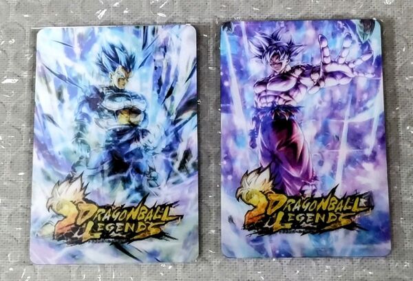ジャンプビクトリーカーニバル2025 ドラゴンボールレジェンズ ミニゲーム 特典 非売品 レンチキュラーカード 全種 2枚セット