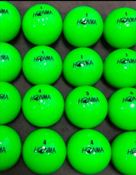 ロストボール カラーゴルフボール グリーン HONMA 20球