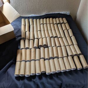 空き芯多数 未使用 工作素材 トイレットペーパーの芯 工作
