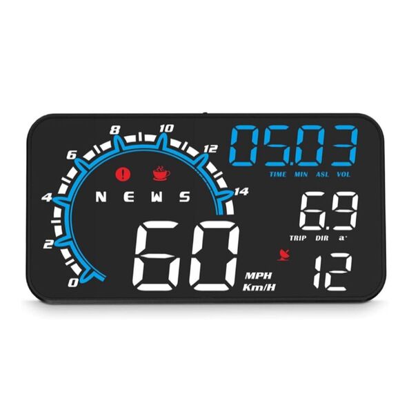 ★HUD ヘッドアップディスプレイ 追加メーター GPS 全車種対応 多機能