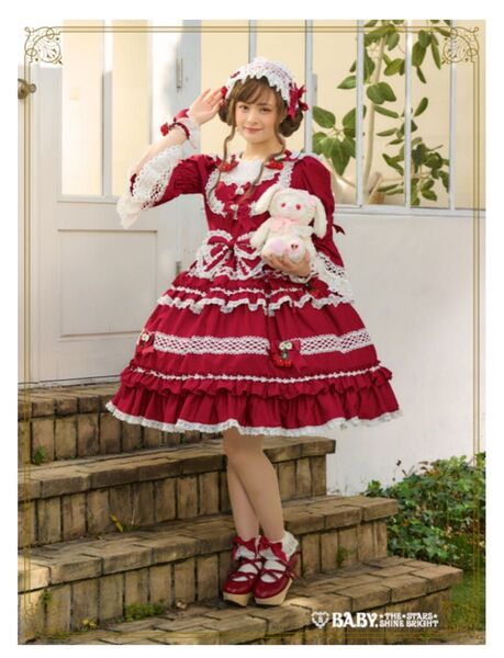 BABY THE STARS SHINE BRIGHT ゆらゆらいちごのstrawberry garden ワンピース 新品未使用