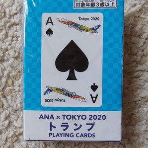 非売品 ANA×TOKYO2020 トランプ 新品未開封