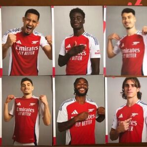 アーセナル オフィシャル ポストカード プレミアリーグ arsenal