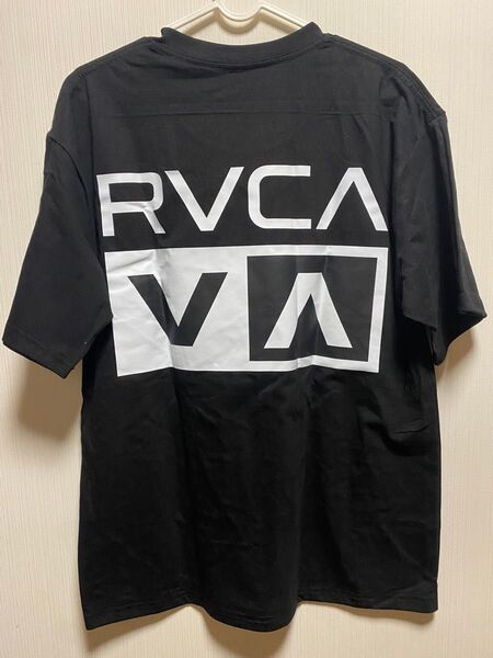新品未使用 RVCA ロゴ 半袖TシャツXLメンズサイズ黒ブラック
