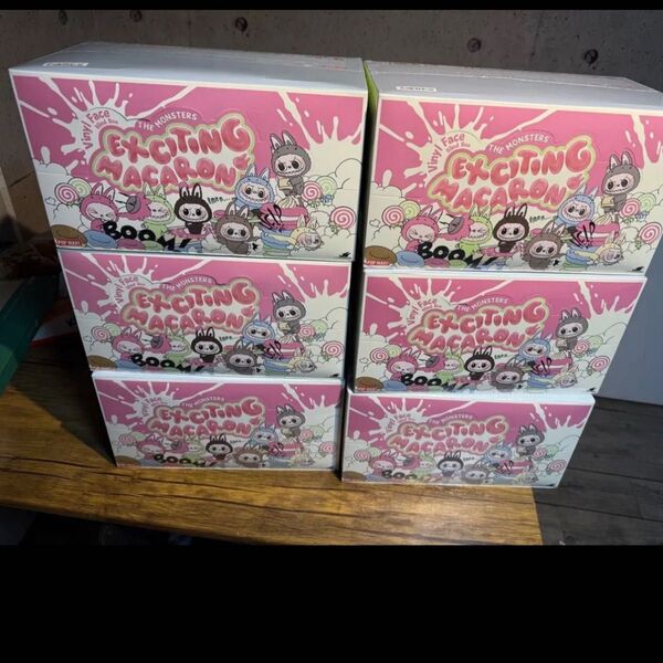 THE MONSTERS Exciting Macaron ぬいぐるみ シリーズ 6 box