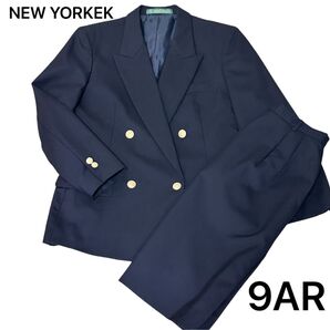 NEW YORKEK 金ボタン スカートセットアップスーツ