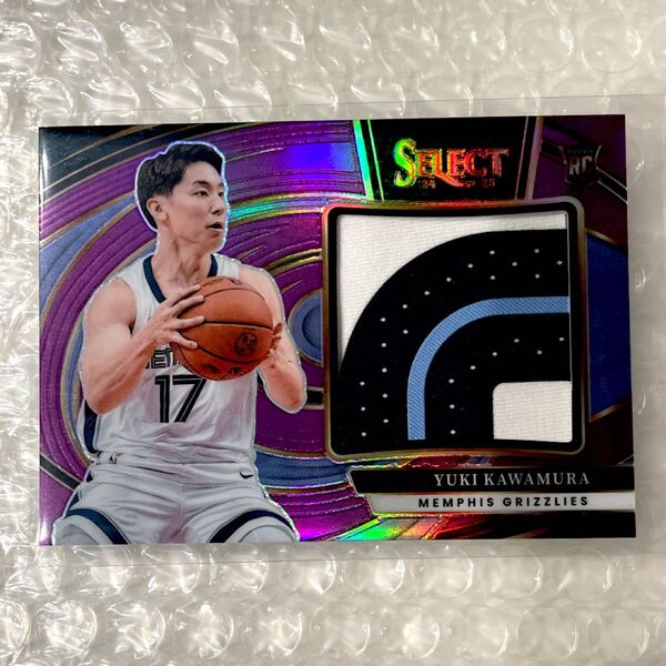 Yuki Kawamura 河村勇輝 /99 Rookie Jumbo Patch NBA カード