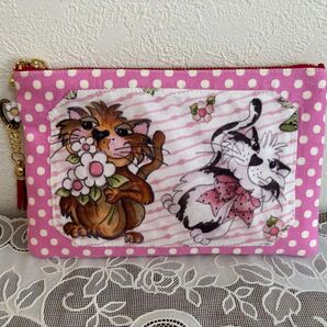 ポーチハンドメイド ロラライハリス