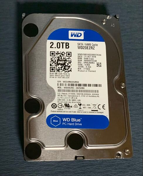 HDD WD blue 2TB