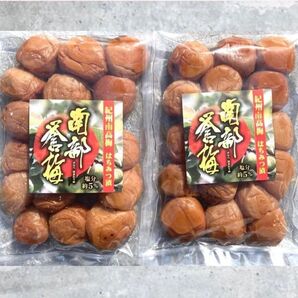2【★900g★ 大粒 完熟梅 塩分5% まろやか はちみつ漬け 梅干し 450g×2点】 フルーティー とろとろ ハチミツ 梅干