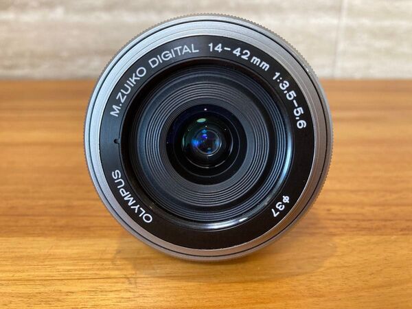《ジャンク》オリンパス M.ZUIKO DIGITAL ED 14-42mm F3.5-5.6 EZ シルバー