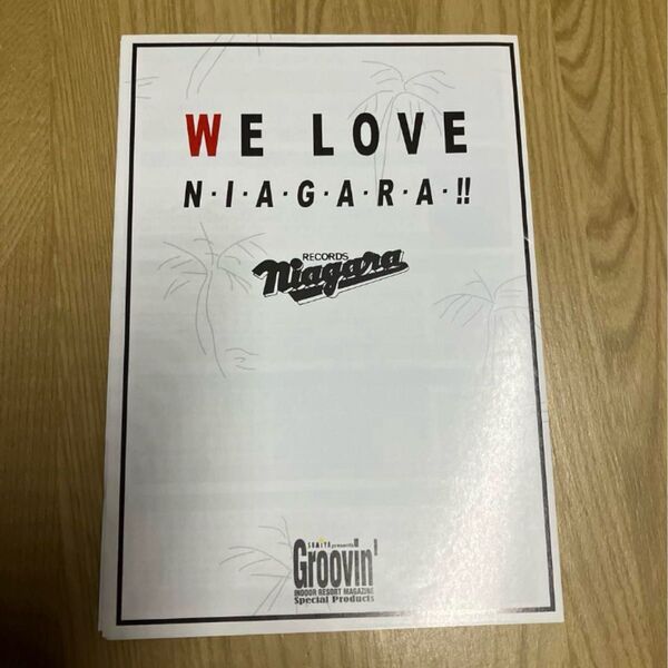 貴重!WE LOVE NIAGARA チラシ