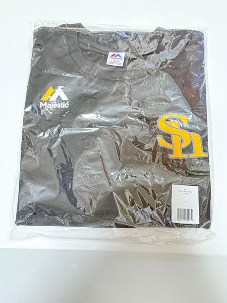福岡ソフトバンクホークス プラクティス Tシャツ(レプリカ) ブラック L