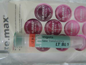 ◆技工材料◆IPS e.max Ingots イーマックス プレスインゴット LTBL1◆IvoclarVivadent Ingots イボクラ オールセラミックス◆