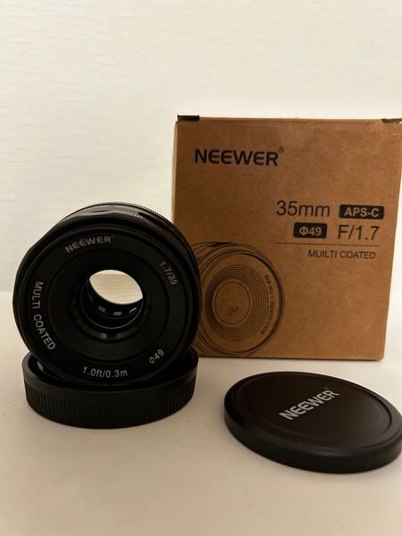 ★最終価格 本日まで 美品 NEEWER 35mm F1.7 ソニーEマウント 単焦点レンズ