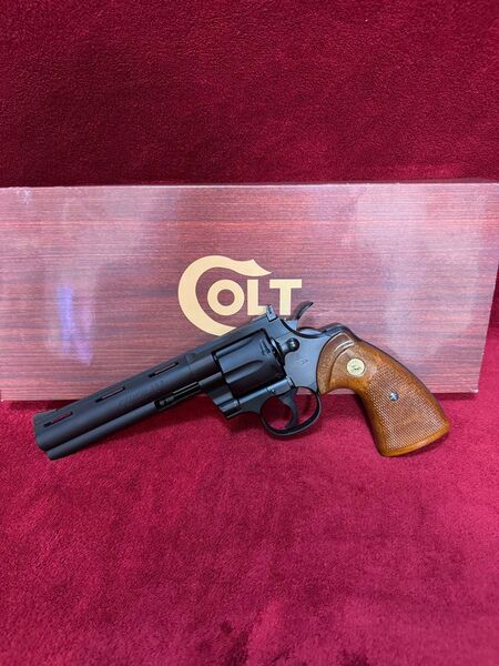 タナカ コルトパイソン 357magnum 6inch R-model 未発火
