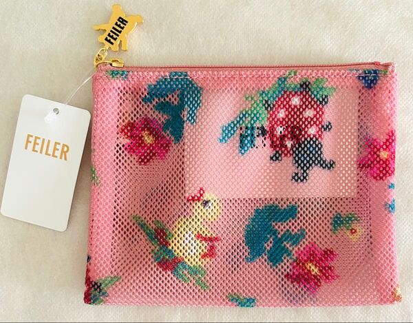 メッシュポーチ S ハイジ ピンク フェイラー ポーチ メッシュ ギフト FEILER