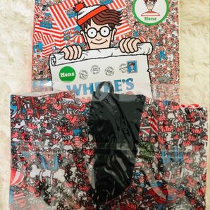 Where's WALLY underwear Mens sizeM BOX付