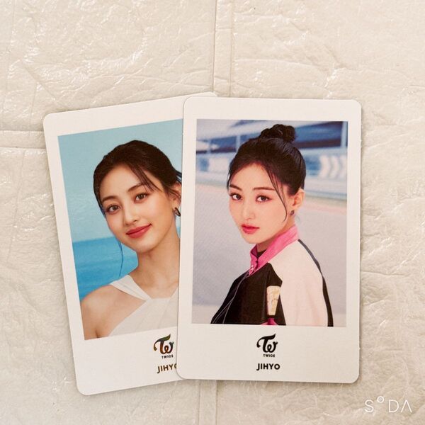 twice フォトカード フォトカ ready to be 追加公演 ジヒョ