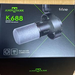 fifine k688 ダイナミックマイク usb xrl