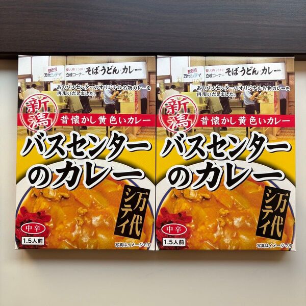 新潟B級グルメ ご当地 レトルト バスセンターのカレー 2箱 お土産 保存食